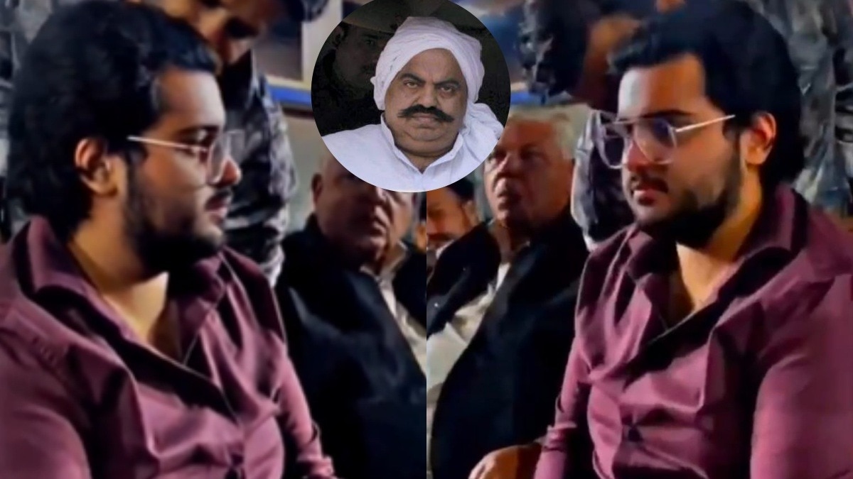 Atiq's son Aban's 'threat' reel goes viral (Photo- Screengrab)
