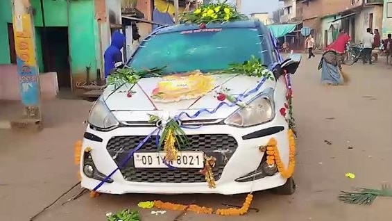 इसी कार ने ली दूल्हे के पिता की जान (Photo: Screengrab)