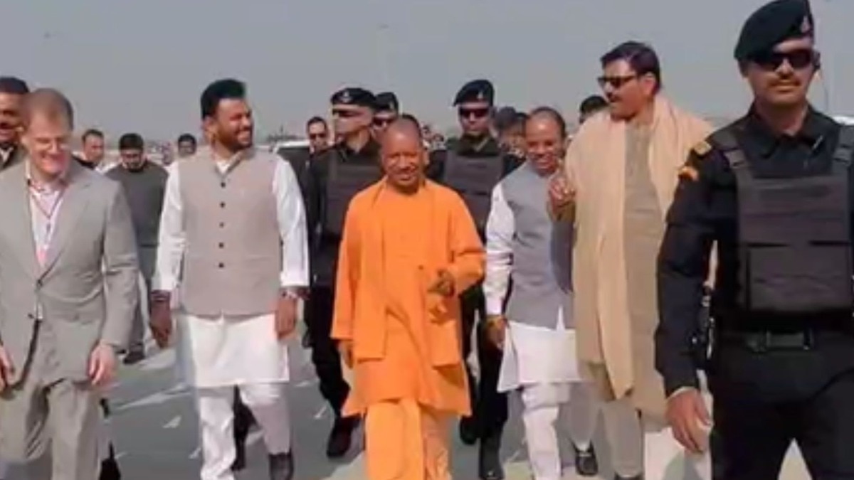cm yogi noida visit