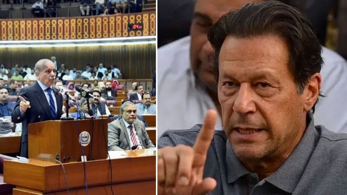 पाकिस्तान की संसद में गूंजा इमरान खान का मुद्दा (Photo: Reuters)