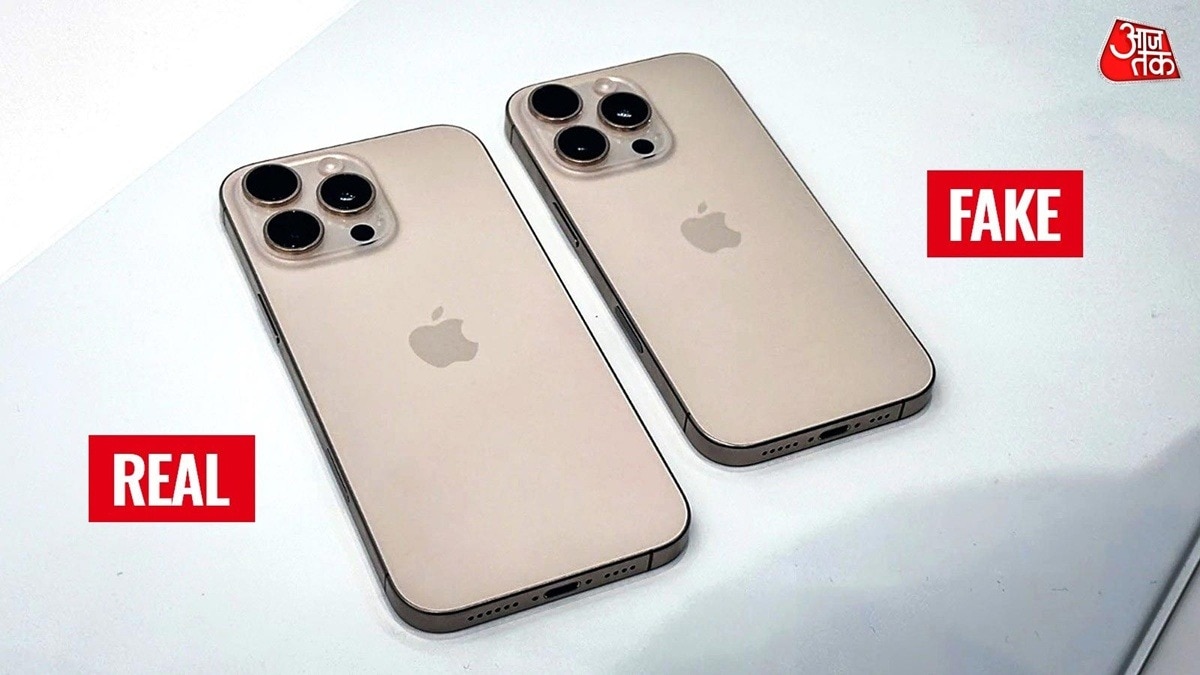 Real And Fake iphone 