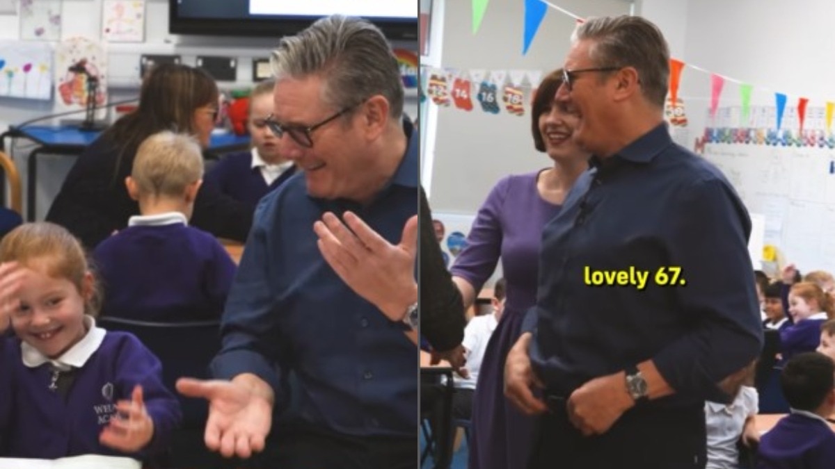 क्या है 67 एक्शन, जिसे करने पर स्कूल टीचर से 'डांट' खा गए ब्रिटिश पीएम!