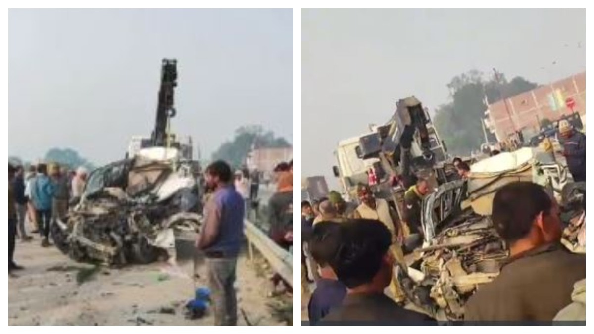 सड़क हादसे में चार लोगों की गई जान (Photo: Screengrab)