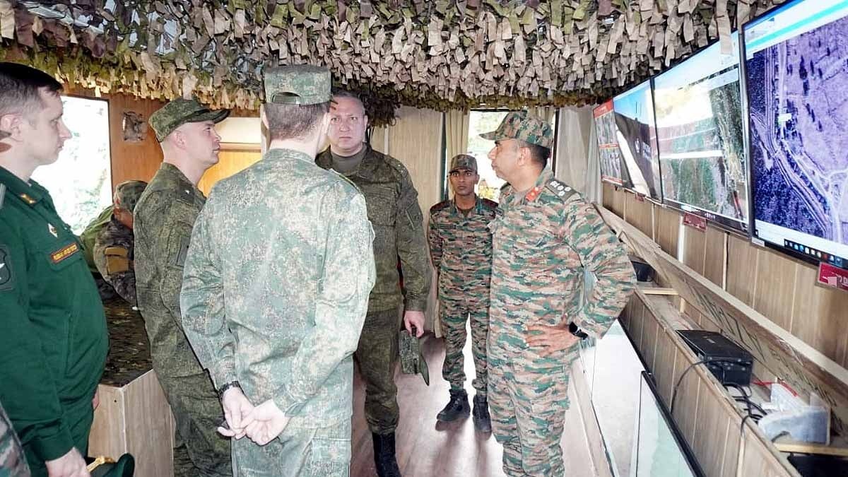 Russian Delegation In India 