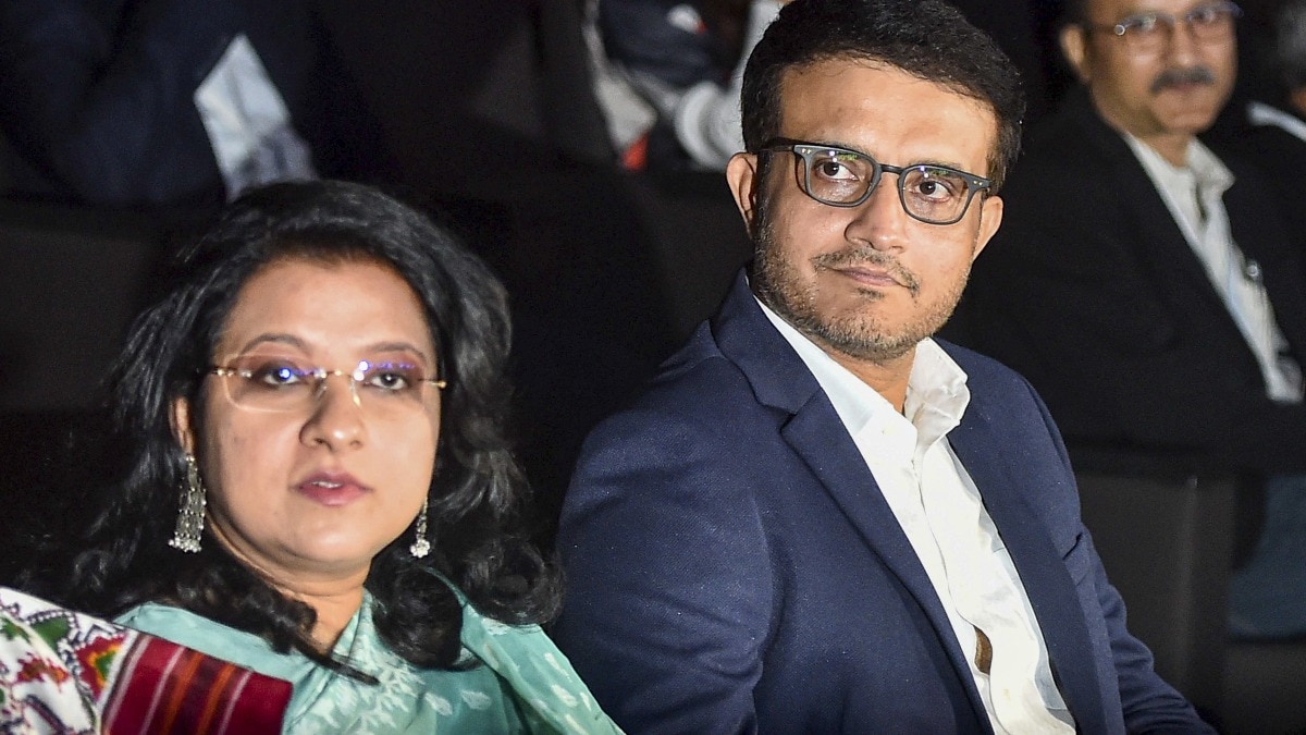 Dona Ganguly and Sourav Ganguly