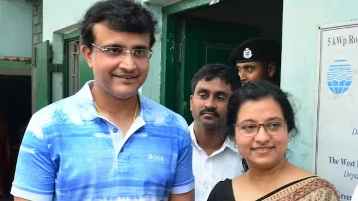 sourav ganguly and wife dona ganguly