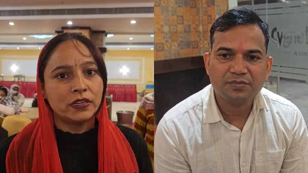 Alwar पुलिसवाले की गुप्त दूसरी शादी का भंडाफोड़, पत्नी पुलिस के साथ होटल पहुंची; दूल्हा बाथरूम में छिपा 2 Alwar: पहली पत्नी को देखते ही नई दुल्हन संग बाथरूम में घुसा कांस्टेबल, महिला ने पति पर लगाए गंभीर आरोप - constable second marriage caught wife raided hotel lclcn - AajTak