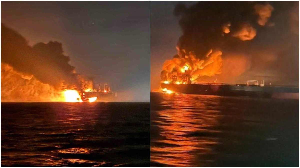  Ukraine attacked Russian oil tankers in the Black Sea with 'Sea Baby' drones.