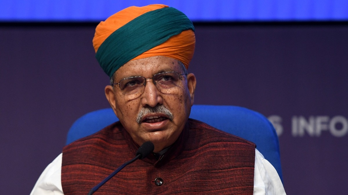 Arjun Ram Meghwal- File Photo