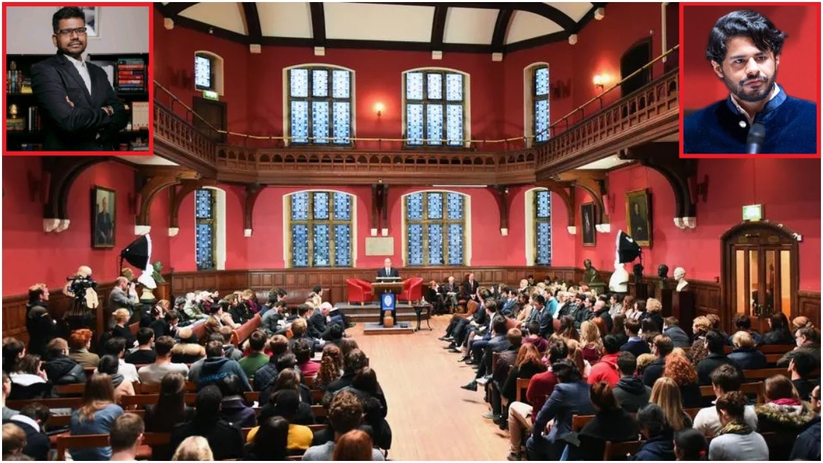 भारतीय एडवोकेट जे साई दीपक ने ऑक्सफोर्ड यूनियन डिबेट से भागने वाली पाकिस्तानी टीम की झूठ की पोल खोल दी. (Photo: ITG/@GFX)
