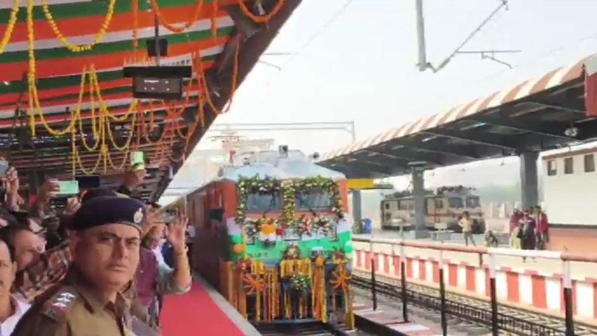 राजस्थान को मिली नई ट्रेन. (Photo: Screengrab)