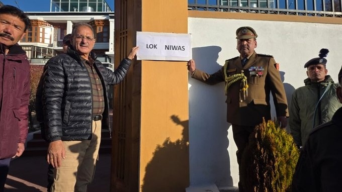 Ladakh Lieutenant Governor's official residence renamed