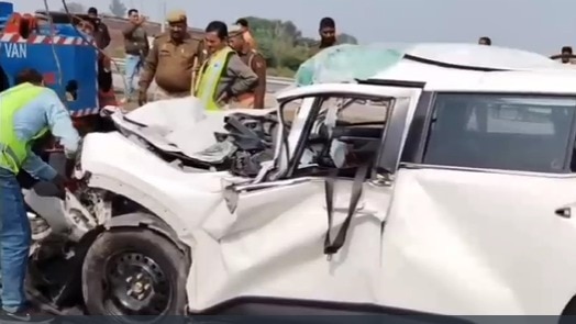 दुल्हन समेत तीन लोग घायल.(Photo: Screengrab)