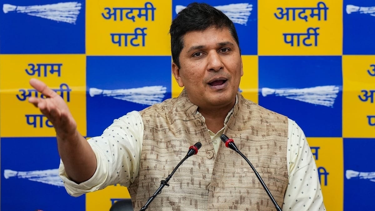Aam Aadmi Party's Delhi unit chief Saurabh Bhardwaj