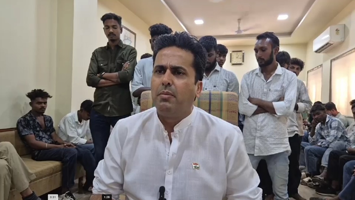 Faisal Patel, son of late Ahmed Patel, a veteran Congress leader