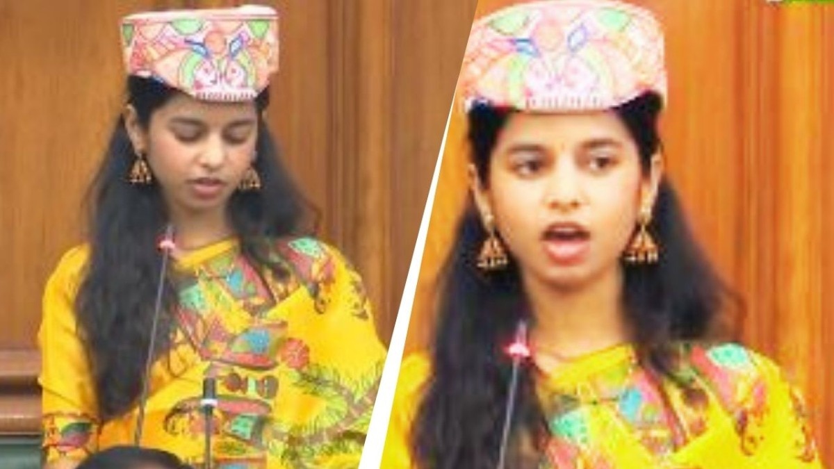 मैथिली ठाकुर सबसे कम उम्र में बनीं बिहार की विधायक (Photo: Screengrab)