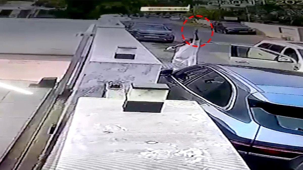 Firing incident caught in cctv 