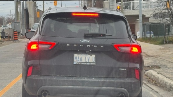 Customized number plate (Photo-Humra Asad) 