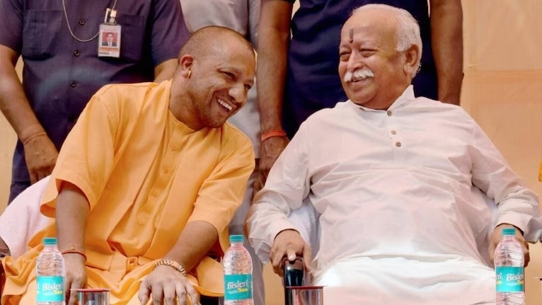  cm yogi adityanath and rss chief mohan bhagwat political chemistry