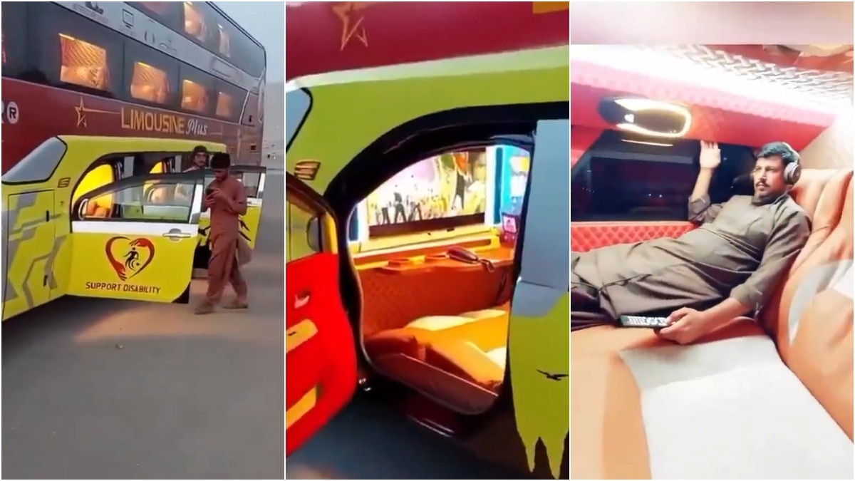 Pakistani modified bus