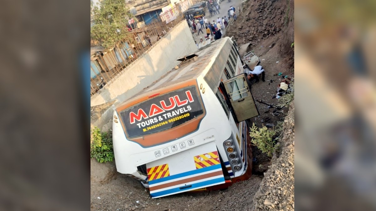 ड्राइवर की चूक से हुआ हादसा.(Photo:ITG)