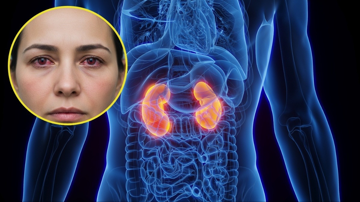signs of kidney damage in eyes