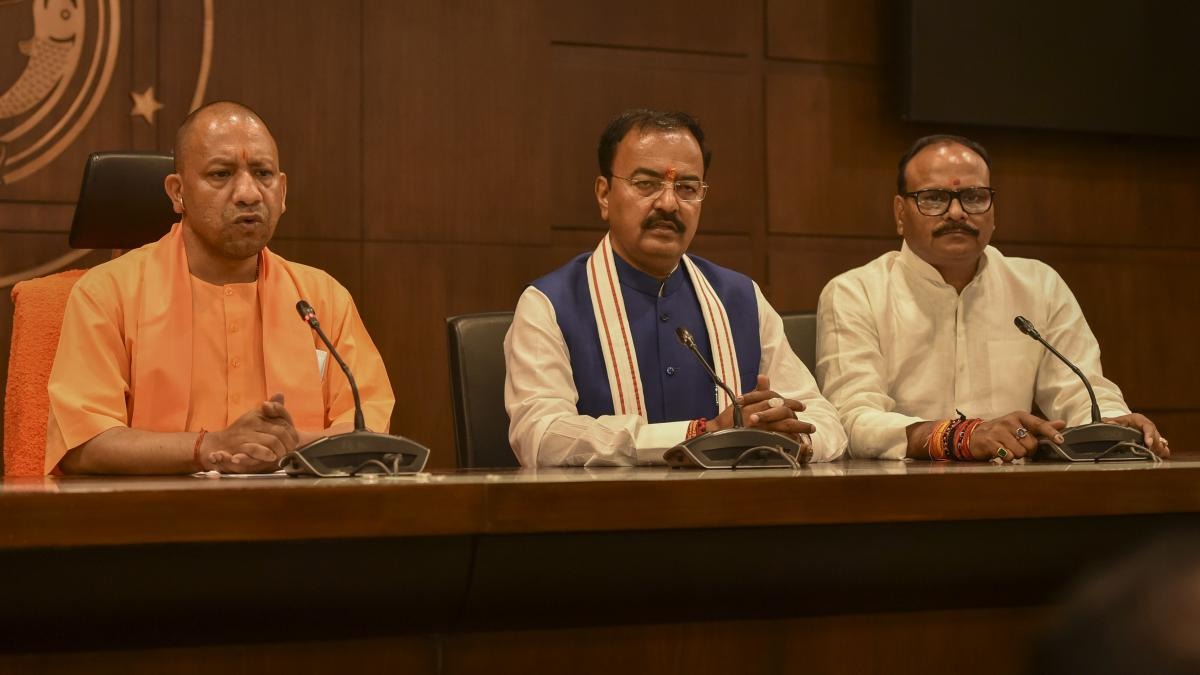 SIR up cm yogi keshav maurya brajesh pathak active