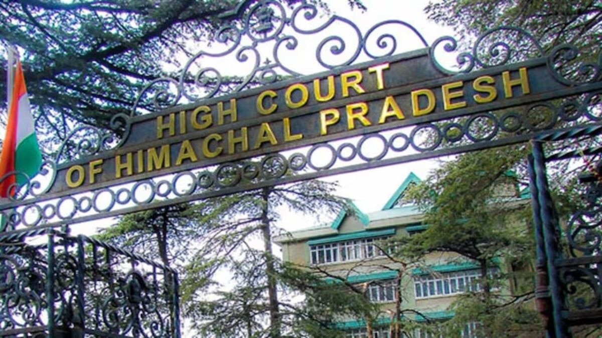 High Court of Himachal Pradesh 