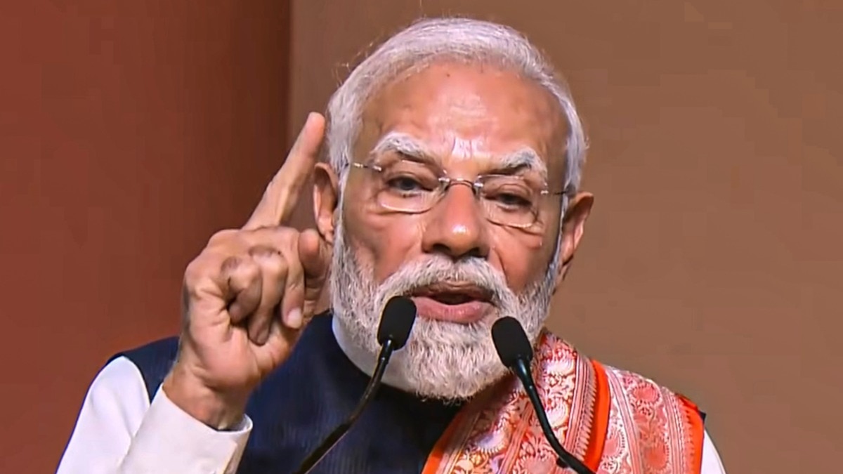 तेजी से बदलते वैश्विक माहौल में भारत के आत्मविश्वासी उदय और सुधारों की दिशा को PM मोदी ने समझाया (Photo: PTI)