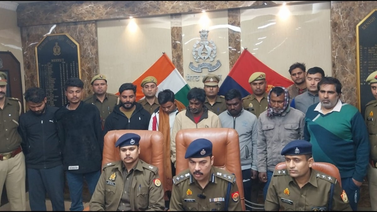  पुलिस की गिरफ्त में आरोपी.(Photo: Usman Chaudhary/ITG)