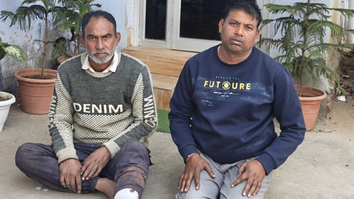  पुलिस की गिरफ्त में आरोपी. (Photo: Suresh Foujdar/ITG)