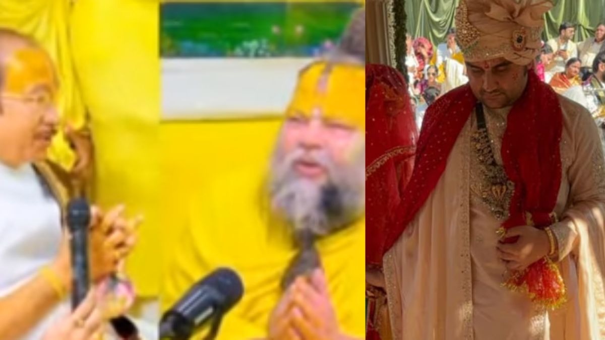 कथावाचक इंद्रेश उपाध्याय के पिता प्रेमानंद महाराज से मिले