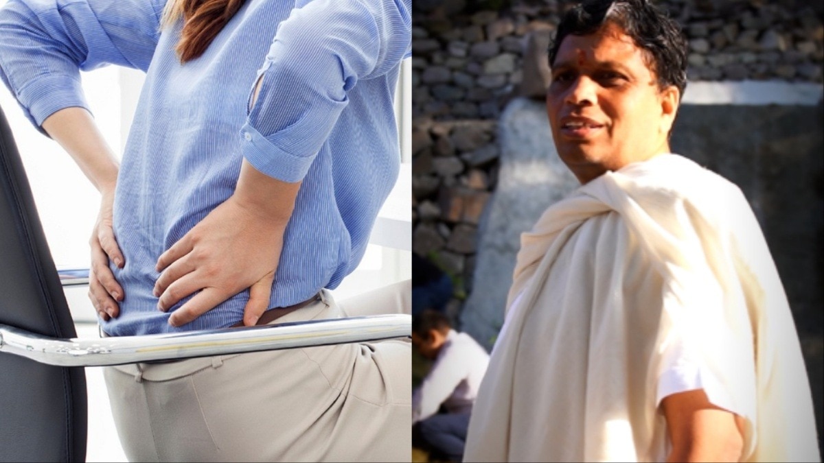 कमर दर्द से राहत के लिए अपनाएं आचार्य बालकृष्ण का यह टिप्स (Photo- Pixabay & Instagram@/Acharya Balkrishna)