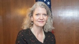 US Under Secretary Allison Hooker.