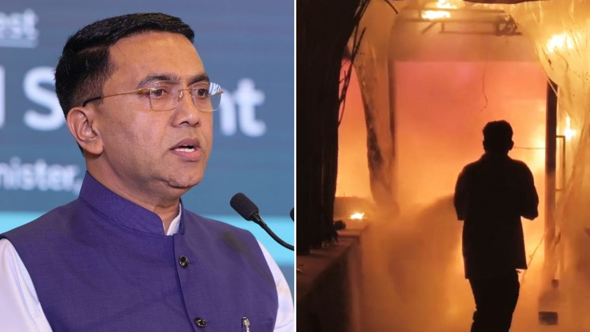 गोवा नाइट क्लब में लगी आग में पर्यटकों समेत 25 लोगों की मौत हो गई. (Photo- ITG)