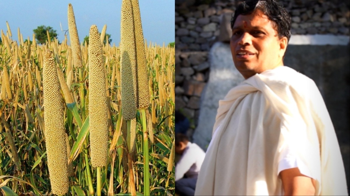 आचार्य बालकृष्ण ने बताया बाजरे की रोटी खाने के फायदे (Photo- Pixabay & Instagram@/Acharya Balkrishna)