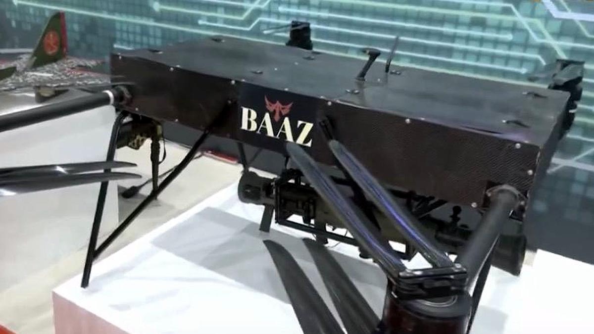 ये है भारतीय सेना का नया बाज ड्रोन. (Photo: ITG)