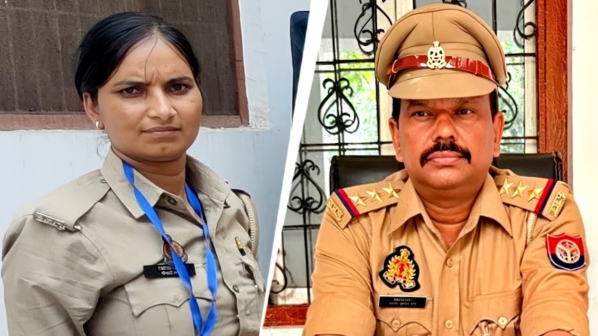 Constable Meenakshi Sharma and Arun Kumar Rai 