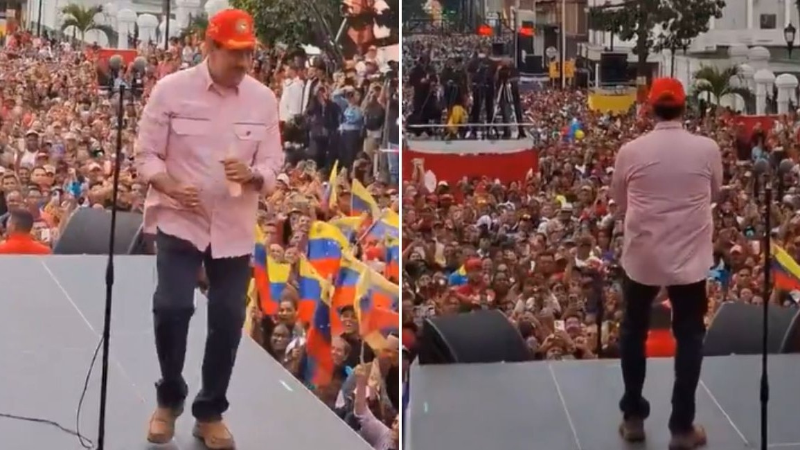 वेनेजुएला के राष्ट्रपति को ट्रंप ने "खत्म कर देने" की चेतावनी दी है. (Photo- Screengrab)