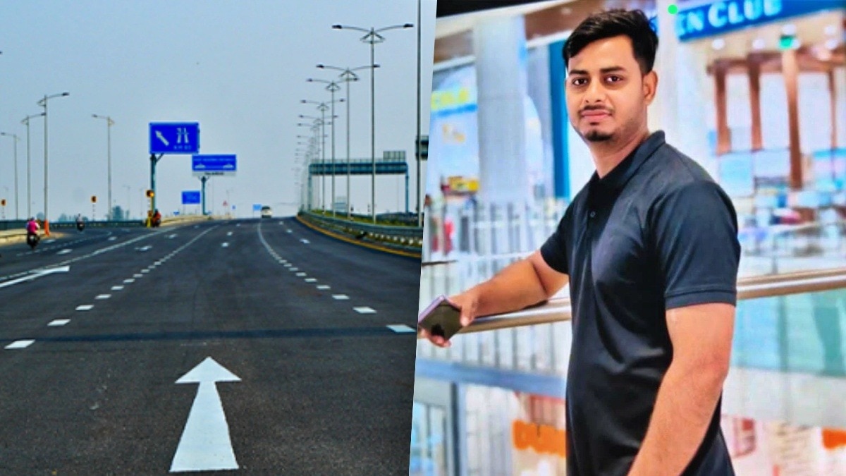 Manager Ashutosh Sarkar, private video Purvanchal Expressway (Photo- ITG)