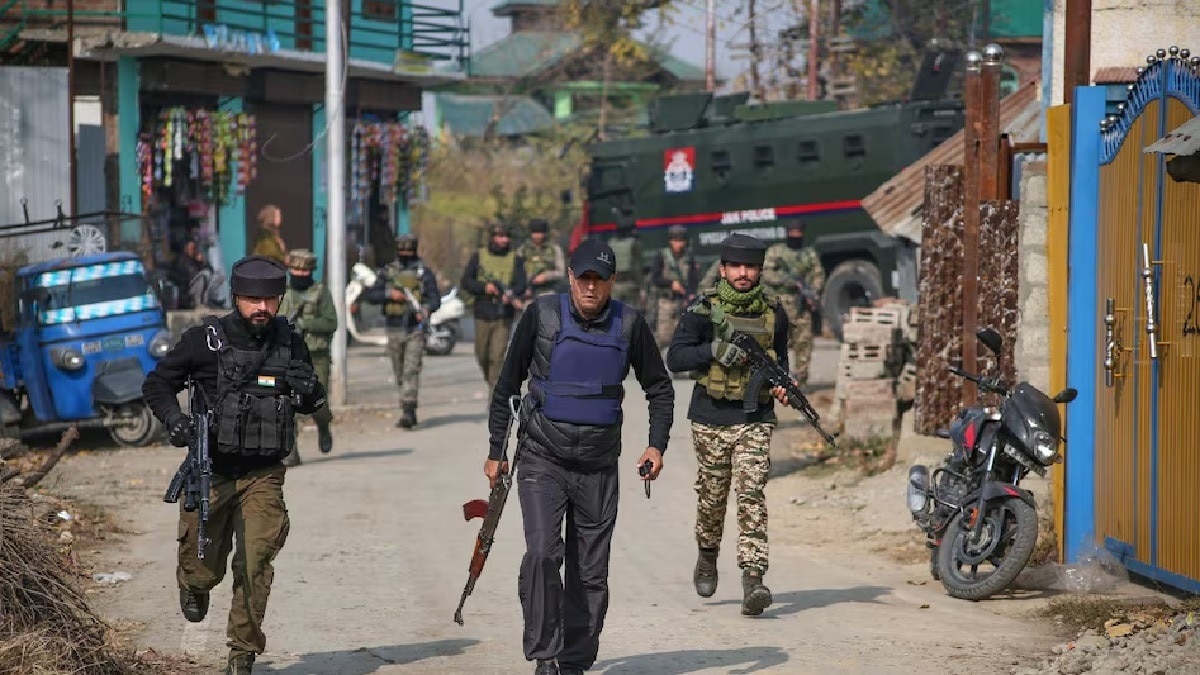 Security force action in J&K