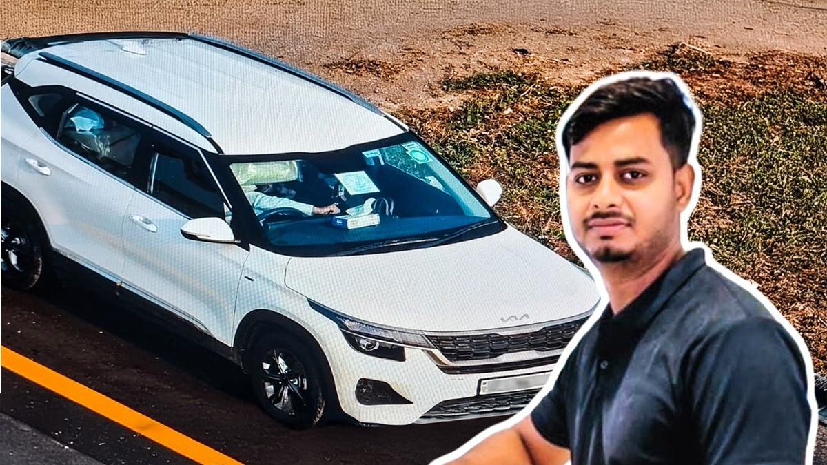 पूर्वांचल एक्सप्रेसवे से कार के अंदर का वीडियो वायरल करने वाले आशुतोष पर एक्शन हो गया है (Photo: ITG)