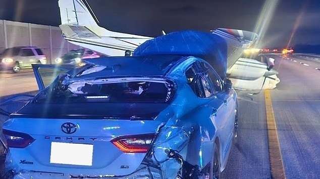 विमान ने इंजन फेल्यर के बाद क्रैश लैंडिंग की (Photo- X)