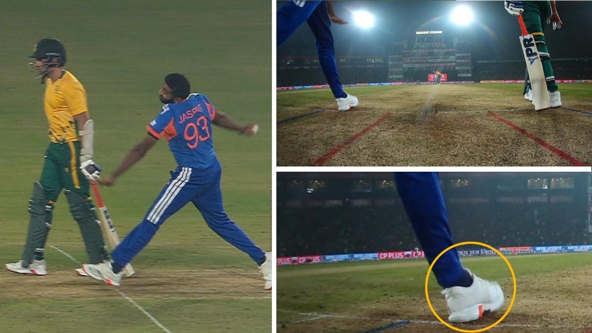 बुमराह ने क्या नो बॉल पर ब्रेव‍िस को किया आउट, फैन्स ने इस पर सोशल मीडिया पर उठाए सवाल (Photo: Screengrab)