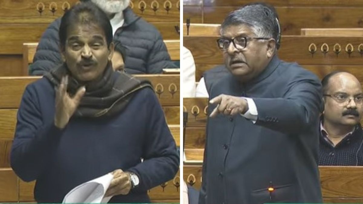 केसी वेणुगोपाल ने चुनाव आयोग पर उठाए सवाल, रविशंकर प्रसाद का पलटवार (Photo: ITG)