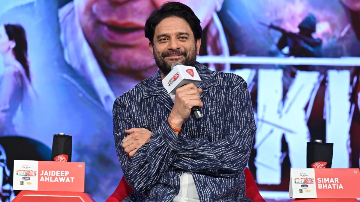 एजेंडा आजतक 2025 में जयदीप ने सुनाए धर्मेंद्र के किस्से (Photo: Atul Kumar Yadav/Arun Kumar)