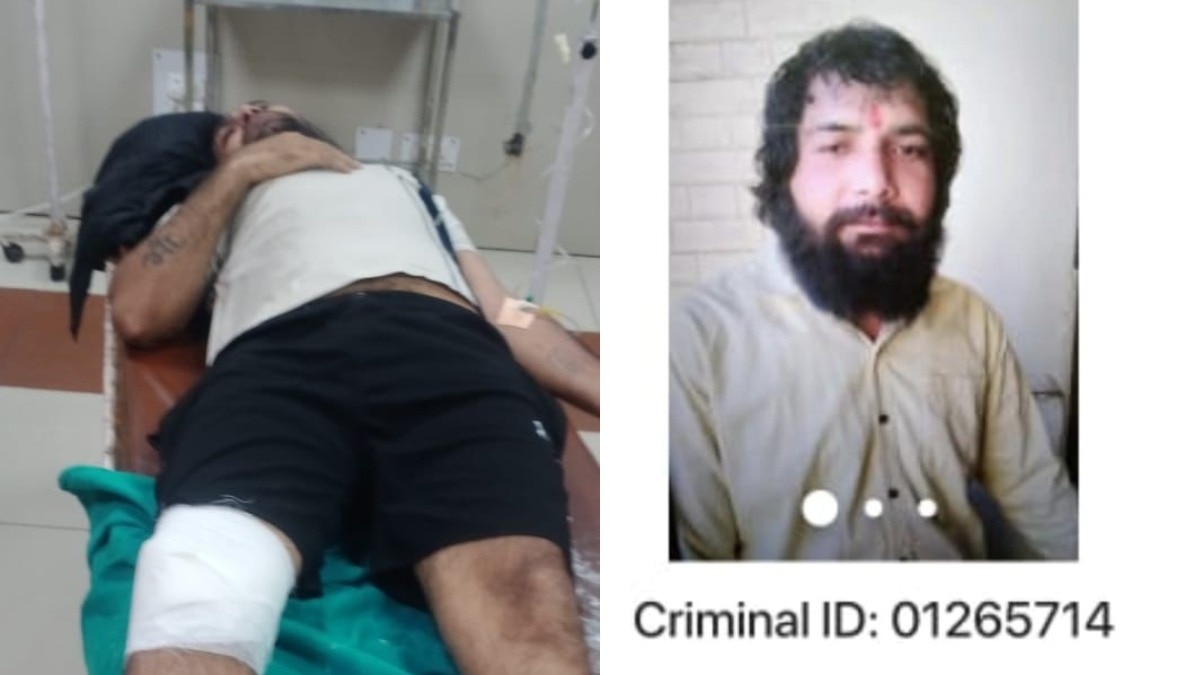 रोहतक पुलिस की बड़ी सफलता... कुख्यात अपराधी मोहित एनकाउंटर में घायल, हथियार बरामद