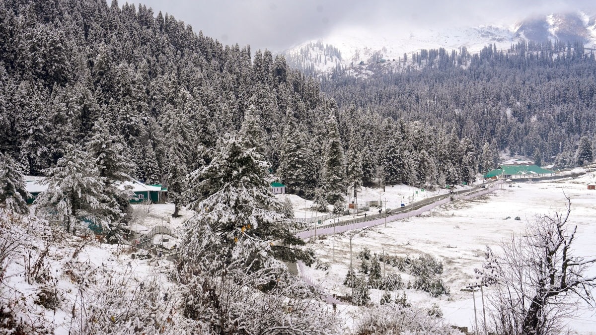 Jammu Kashmir snowfall