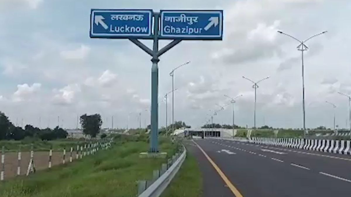 पूर्वांचल एक्सप्रेस-वे का वीडियो हो चुका है वायरल. (Photo: ITG)