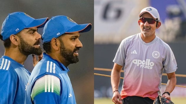 Rohit Shamra, Virat Kohli and Gautam Gambhir